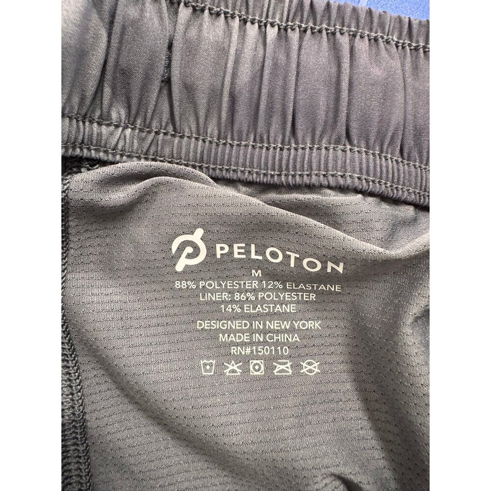 PELOTON 8" Training Shorts Lined United Turin Shorts Geometric Medium - Picture 2 of 9
